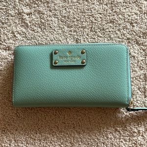 Mint Kate spade wallet